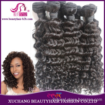 Deep Wave Unprocessed Malaysian Virgin Remy Human Hair Extension Weft